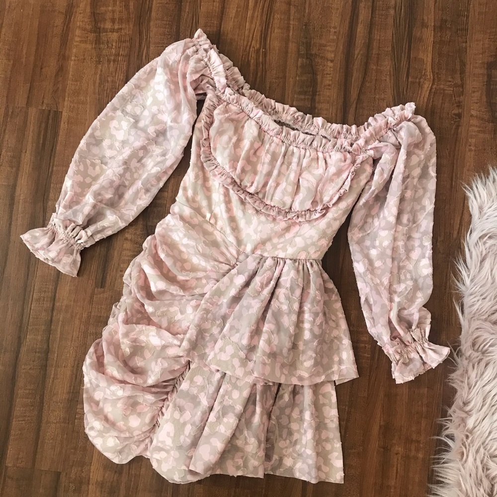 Pink Boho Dress